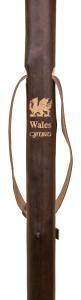In Stock:
Chestnut: 122cm
Hiking Staff with carved Welsh Emblem 1786