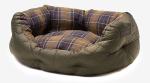 Barbour 24 inch Quilted Dog Bed in olive green DAC0016