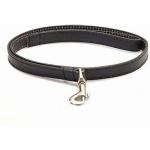 Barbour International Leather Dog Lead DAC0003BK11