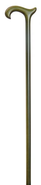 Ladies' Mini Beech Derby Walking Stick in green
