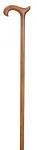 Ladies' Mini Beech Derby Walking Stick lightly scorched
