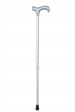 Ladies Silver Twinkle Derby Walking Cane with engraved surface