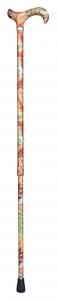 Ladies Tea Party Extending Derby Walking Cane Autumn Leaves