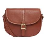 Barbour Laire Medium Leather Saddle Bag LBA0388