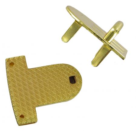 Large Tucktite fastener Brass CTT8