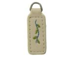 Leafy Embroidered replacement zip tag for handbags Z6