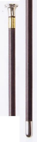 Leather Covered 24 inch Show Cane