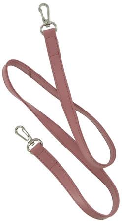 Leather Shoulder Strap in various colours sss32 pink shown