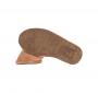 Leigh Ladies Slipper by Barbour in camel sole view