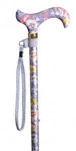 Lilac Blue Wrist Loop For Walking Sticks 3214BL shown on stick