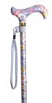 Lilac Blue Wrist Loop For Walking Sticks 3214BL shown on stick