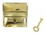 Lockable Tucktite fastener Brass CTT24