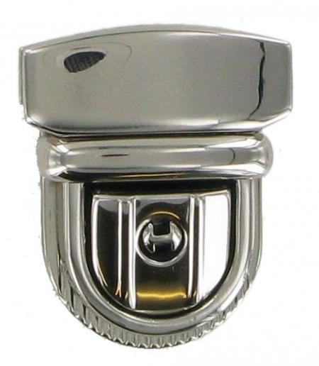 Lockable Tucktite Fastener in Polished Chrome CTT22