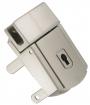 Lockable Tucktite Fastener Satin Chrome CXLK4