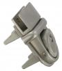 Lockable Tucktite fastener Satin Chrome Finish CTT10CH