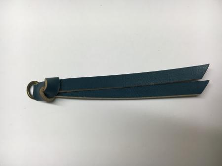 Long Thonging replacement zip tag in powder blue Z5B