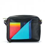 In Stock:
Yes
Medium Organiser Cross Body Bag in black pace with zip down