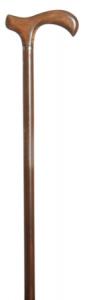 Melbourne Derby Cane with Brown Stained Beech Wood Shaft