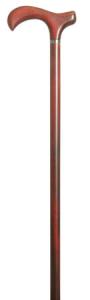 Melbourne Derby Cane with Burgundy Stained Beech Wood Shaft