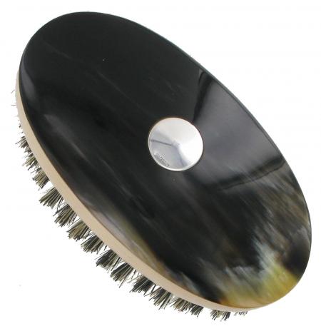 Men S Hair Brush Horn Back Natural Bristles At Cox The Saddler