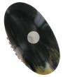 Men's Hair Brush, Horn Back & Natural Bristles HB1SB