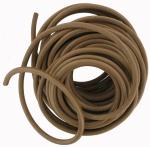 1 Metre of Round Leather Belting 6mm Diameter CRLB2