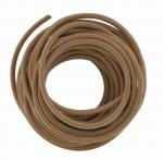 1 Metre of Round Leather Belting 6mm Diameter CRLB1