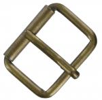 30mm Single Roller Buckles in brass, antique brass and chrome CXSB4
