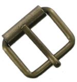 20mm Single Roller Buckles CXSB2 ANTIQUE BRASS