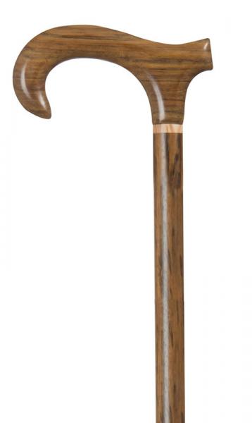 Mongoy Wood Derby Walking Stick with oak collar