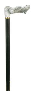 Moulded Handed Adjustable Walking Stick 4078