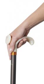 Moulded Relaxed Grip Orthopaedic Handle Adjustable Walking Stick