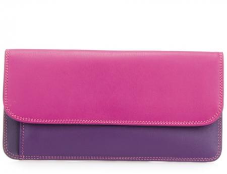 My Walit Simple Flapover Purse/Wallet in sangria multi