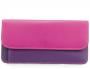 My Walit Simple Flapover Purse/Wallet in sangria multi
