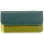 My Walit Simple Flapover Purse/Wallet in evergreen