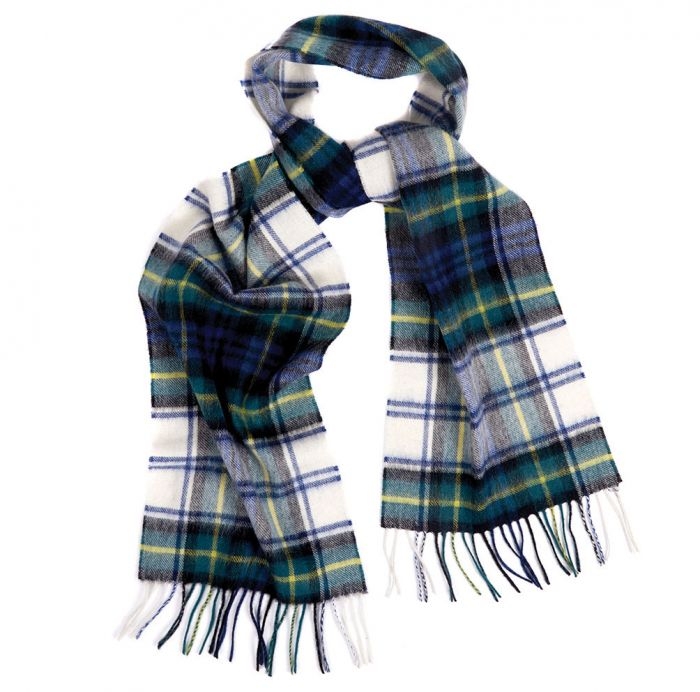 Barbour New Check Tartan Scarf USC0137