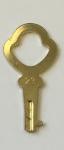 Ornate Brass Suitcase Key CX02
