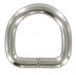 Pack of 10 Nickel Split D-rings 13mm CXD3