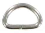 Pack of 10 Nickel Split D-rings 13mm CXD6