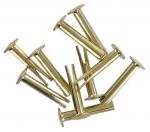 Pack of Ten Split Rivets Brass 22mm CXRIV9