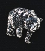 pewter bear badge