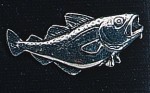 pewter cod badge