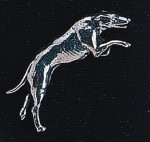 pewter greyhound badge