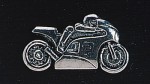 pewter motorbike badge