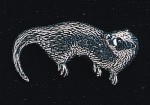 pewter otter badge