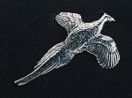 pewter pheasant badge