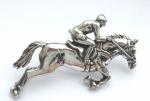 Pewter Show Jumper Badge