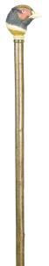 Pheasant Handled Walking Stick with long hazel shaft 4048