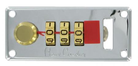 Pierre Cardin 3 Dial Combination Briefcase Lock spcl1