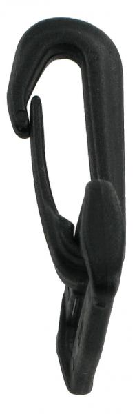 Plastic Snap Hook Black PSH1